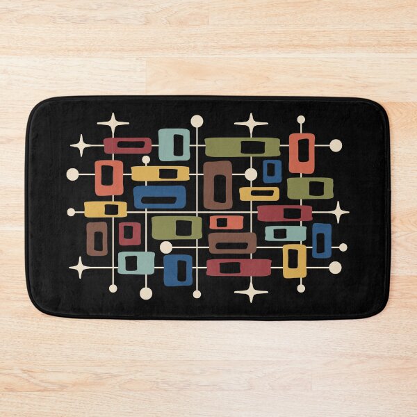 Item preview, Mid Century Modern Cosmic Abstract Geometric Pattern designed and sold by tonymagnerart.