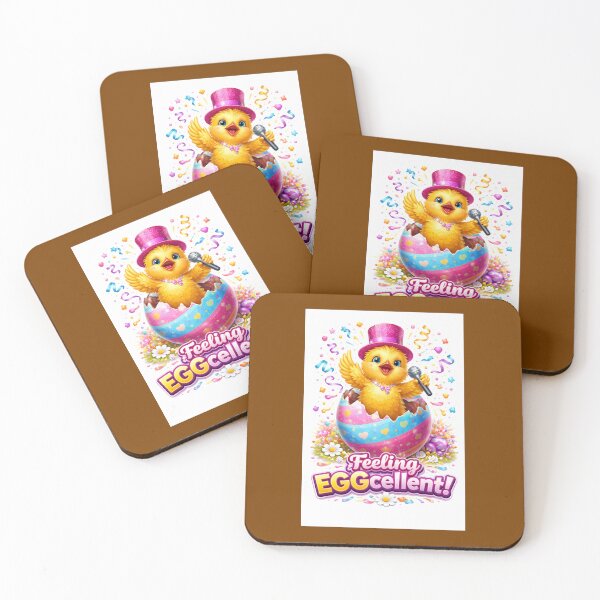 Item preview, Feeling Eggcellent Funny Easter Chick Design designed and sold by Hornace88studio .