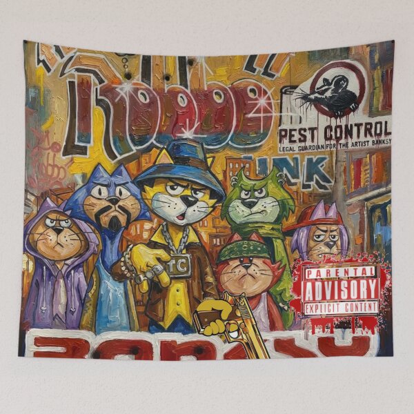 Item preview, Banksy vs Robbo by betojimenezart  designed and sold by Betojimenez13.