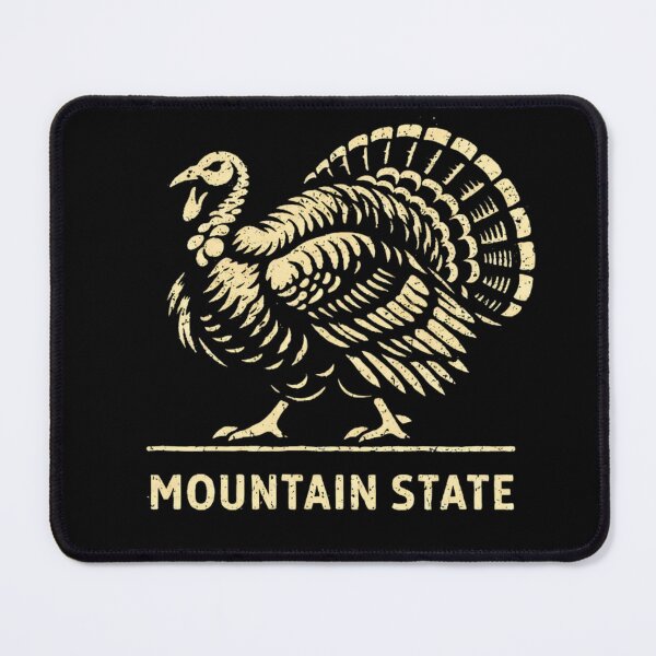 Item preview, Mountain State Turkey Hunting Shirt – Vintage Wild Turkey West Virginia Graphic designed and sold by WildWonderfulWear.