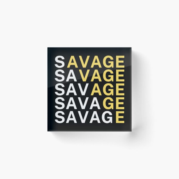 Item preview, Modern Savage Typography Abstract Layout designed and sold by PACS0011.