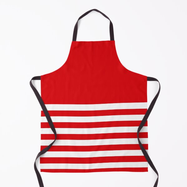 Item preview, RED and WHITE HALF BLOCK STRIPES designed and sold by RachelMacht.