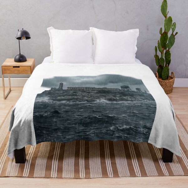 Item preview, Prison on the Abandoned Island - Stormy Landscape designed and sold by NextNoob485.