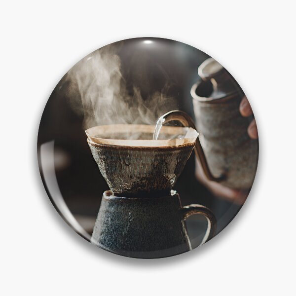 Item preview, Steaming Hand-Poured Ceramic Pour-Over Coffee designed and sold by EK-World.