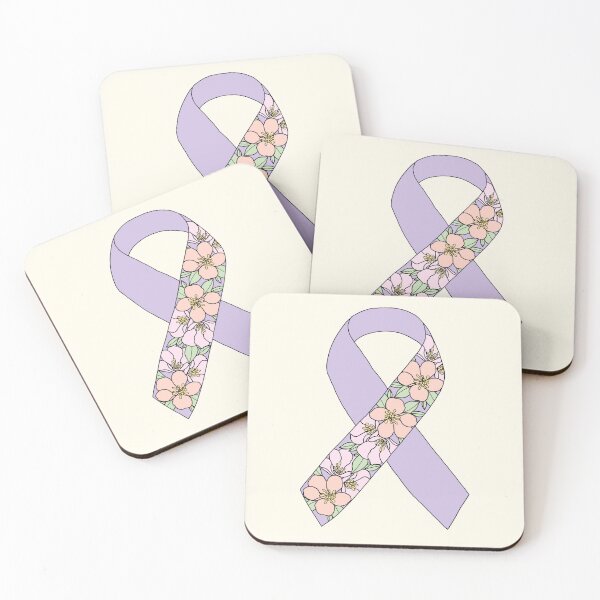 Item preview, Minimalistic purple ribbon designed and sold by Pamelarts.