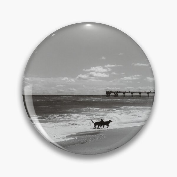 Item preview, Tranquil Seaside with Pier designed and sold by LeonidasBratini.