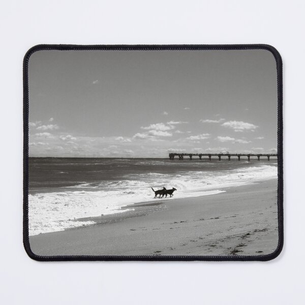 Item preview, Tranquil Seaside with Pier designed and sold by LeonidasBratini.