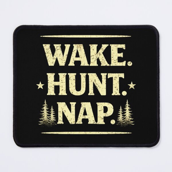 Item preview, Wake Hunt Nap Shirt – Funny Hunting Tee for Men – Outdoor Hunter Graphic designed and sold by WildWonderfulWear.