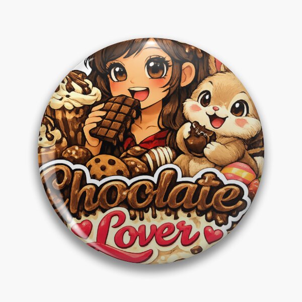 Item preview, Chocolate Lover Sticker 2 designed and sold by VibeCraft-Studio.