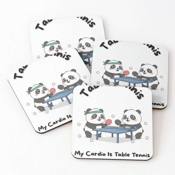 Item preview, Ping Pong Pandas - Cute Table Tennis Bears / Table Tennis designed and sold by JohnWar.