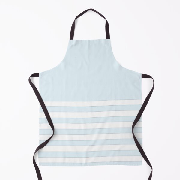 Item preview, PALE BLUE and WHITE HALF BLOCK STRIPES designed and sold by RachelMacht.