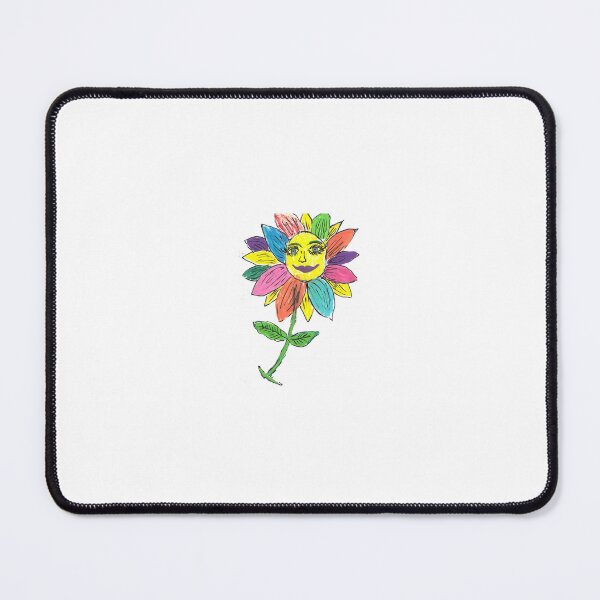 Item preview, Sunflower Female Face - Acrylic Paint designed and sold by AgozieArt.