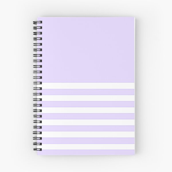 Item preview, LILAC and WHITE HALF BLOCK STRIPES designed and sold by RachelMacht.