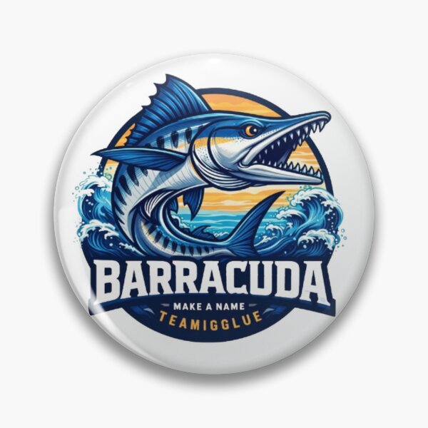Item preview, Barracuda – Ocean Power Emblem designed and sold by Dogandesighn.