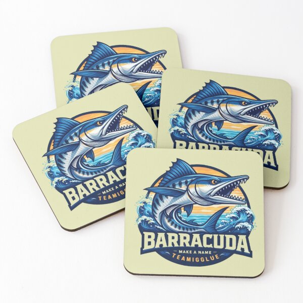 Item preview, Barracuda – Ocean Power Emblem designed and sold by Dogandesighn.