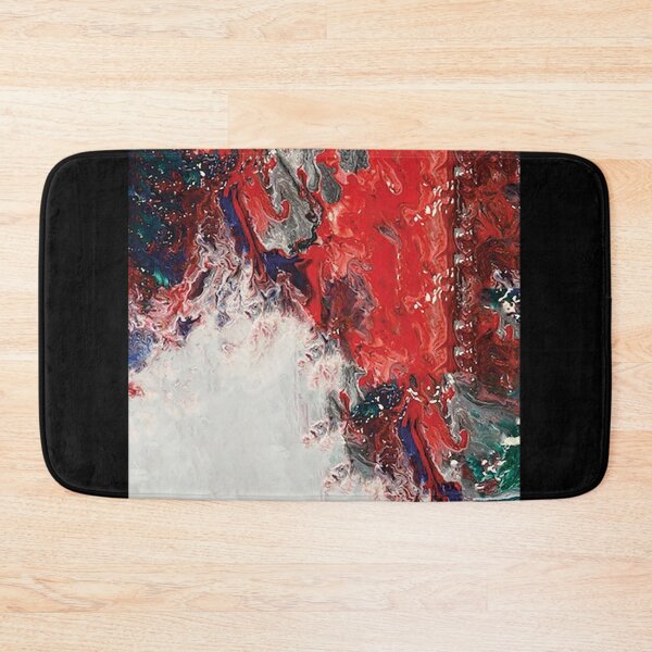 Item preview, Abstract Explosion Ocean Painting Fluid Acrylic Pour Art designed and sold by TheMarketplaceworld.