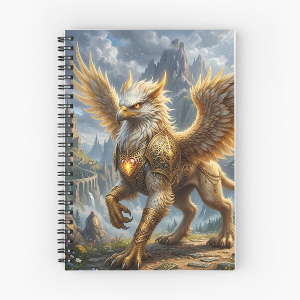 Item preview, Golden Gryphon - Medieval Fantasy Art designed and sold by Lucid Dream Pixel.