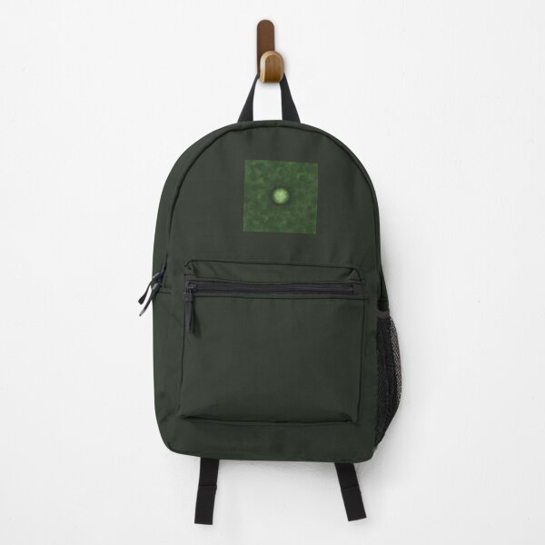 Item preview, Planet in the center of a green cloudy background designed and sold by Cherevan.