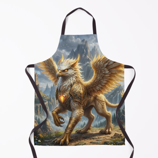 Item preview, Golden Gryphon - Medieval Fantasy Art designed and sold by Lucid Dream Pixel.
