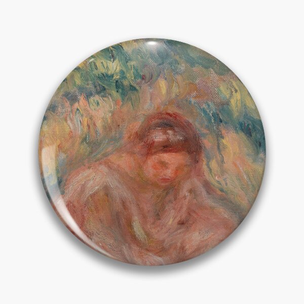Item preview, Sketch of a Woman Esquisse De Femme by Pierre-Auguste Renoir: Impressionist Poster designed and sold by artofuniverse.