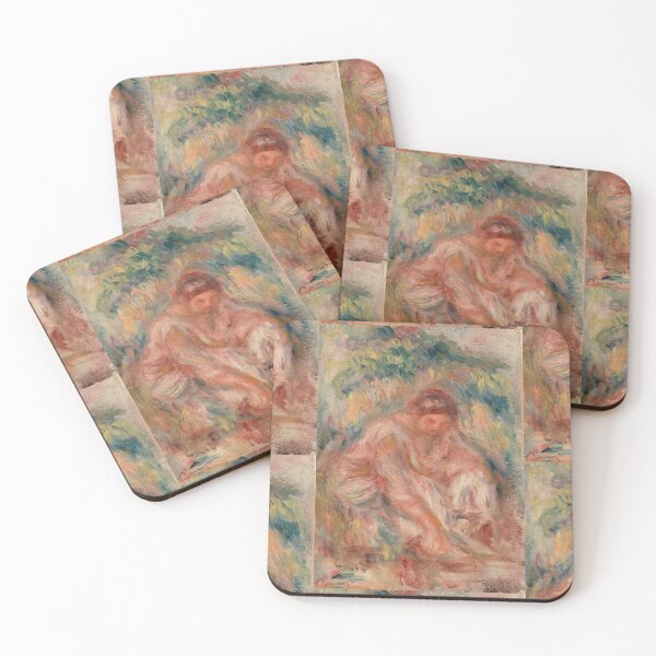Item preview, Sketch of a Woman Esquisse De Femme by Pierre-Auguste Renoir: Impressionist Poster designed and sold by artofuniverse.