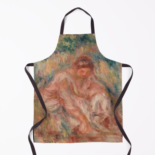 Item preview, Sketch of a Woman Esquisse De Femme by Pierre-Auguste Renoir: Impressionist Poster designed and sold by artofuniverse.