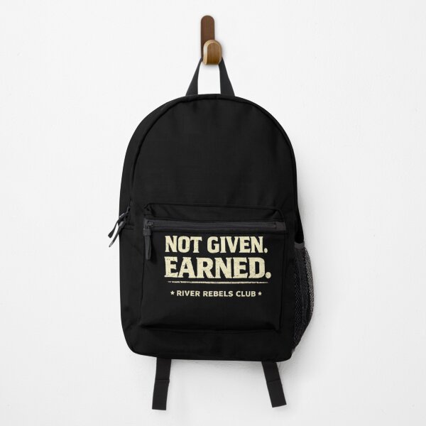 Item preview, Not Given Earned Shirt – Work Ethic Motivation Tee, Blue Collar Graphic, Built Different Mindset, River Rebels Club Design designed and sold by WildWonderfulWear.