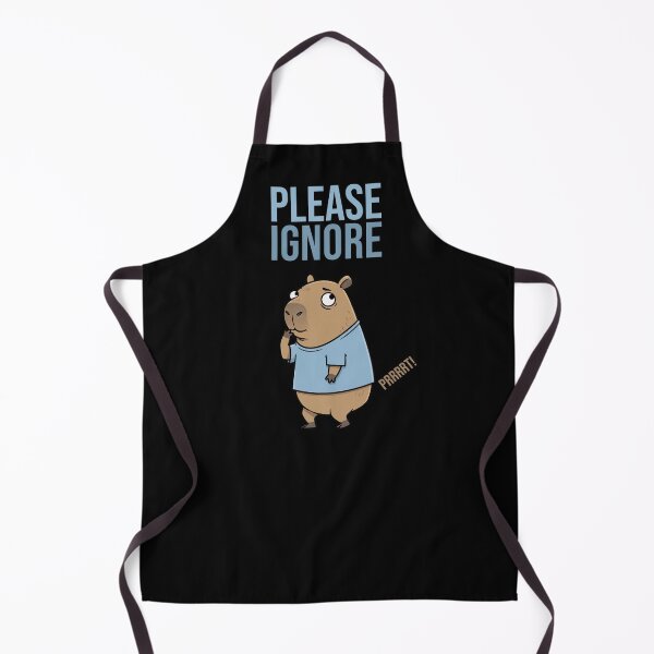 Item preview, Please Ignore – Funny Capybara Meme, Awkward Animal Humor designed and sold by Sir Capy B.
