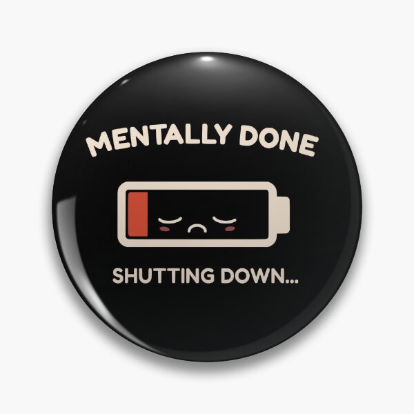 Item preview, Mentally Done designed and sold by dreamtravel.