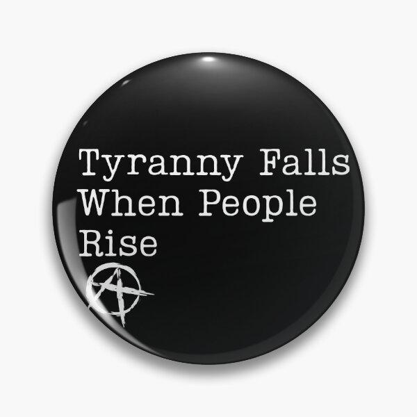 Item preview, Tyranny Falls When People Rise | No Kings Movement Design designed and sold by EarthArtDesigns.