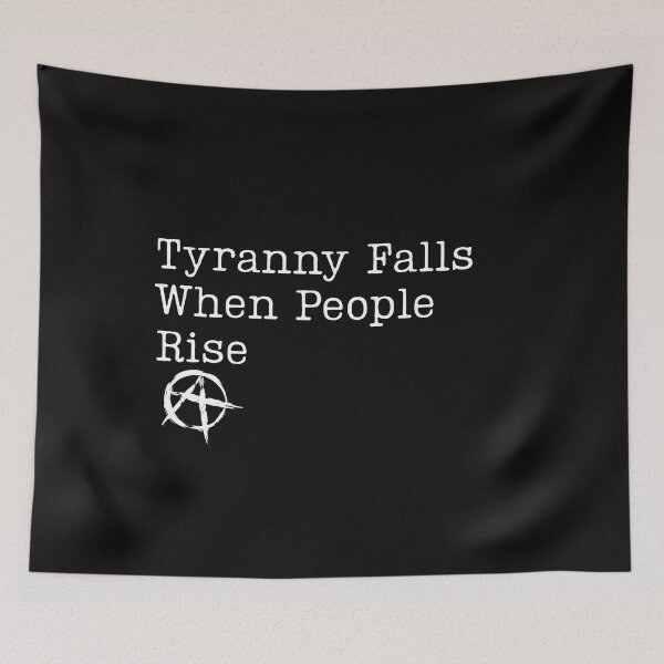 Item preview, Tyranny Falls When People Rise | No Kings Movement Design designed and sold by EarthArtDesigns.