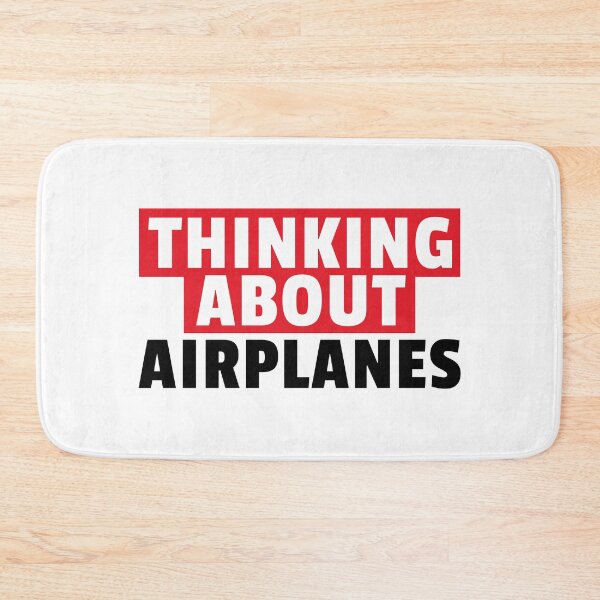 Item preview, Thinking About Airplanes designed and sold by MaryAller.