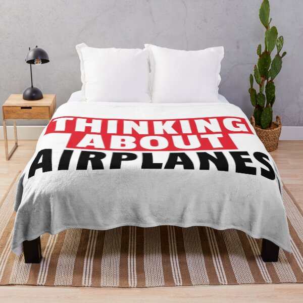 Item preview, Thinking About Airplanes designed and sold by MaryAller.