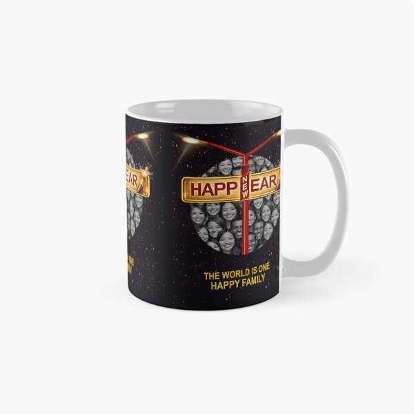 Item preview, Happy New Year Unity Design – The World Is One Family designed and sold by LeelaWorks.org.