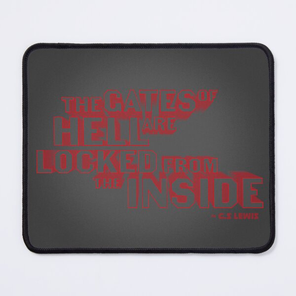 Item preview, Gates Of Hell - C. S. Lewis designed and sold by The Longest Morning.