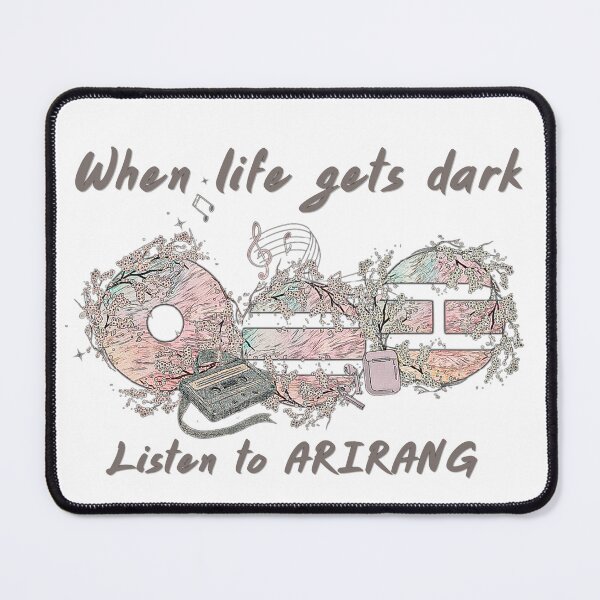 Item preview, When Life Gets Dark Listen to Arirang Aesthetic designed and sold by ARMYPLUGCO.