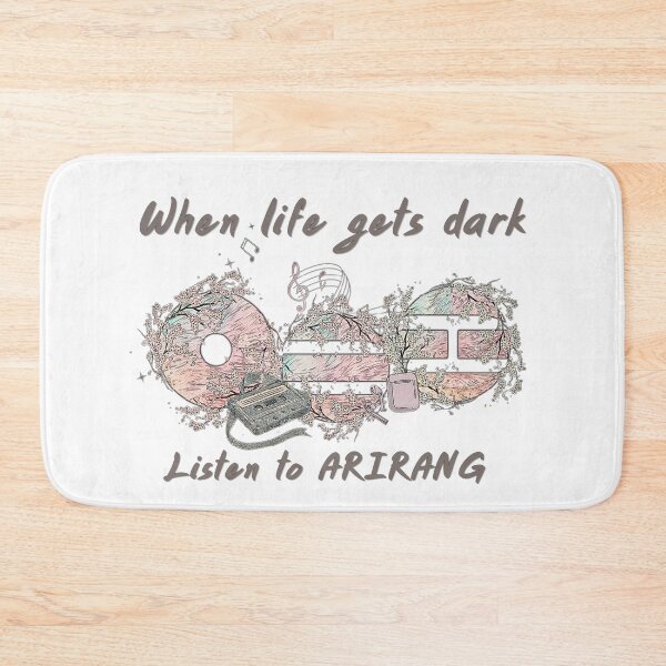 Item preview, When Life Gets Dark Listen to Arirang Aesthetic designed and sold by ARMYPLUGCO.