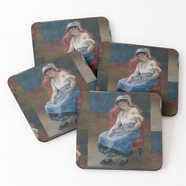 Item preview, Sleeping Girl by Pierre-Auguste Renoir: Cozy Impressionist Fine Art Print designed and sold by artofuniverse.