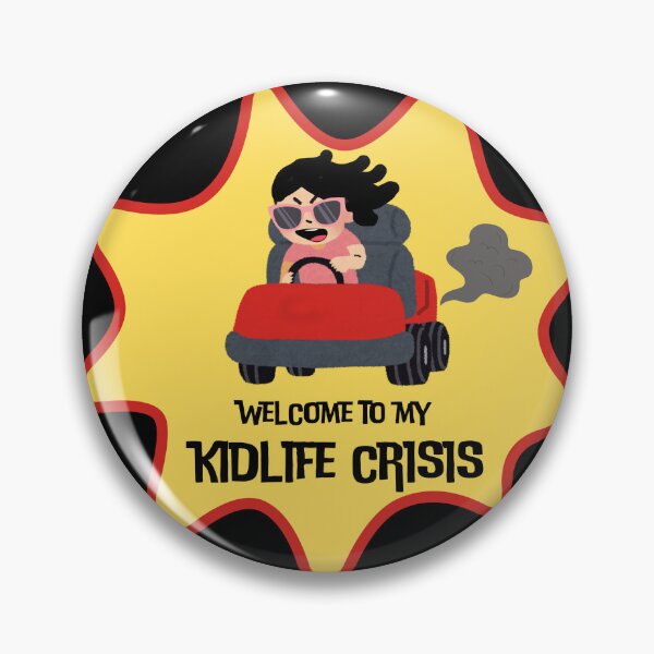 Item preview, Welcome to My Kidlife Crisis (Long Hair) Funny Kids designed and sold by coodoosandco.
