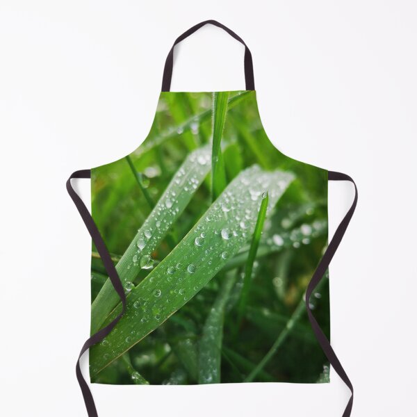 Item preview, Morning Dew Drops on Green Spring Grass designed and sold by Kainicram.