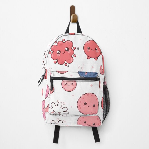 Item preview, Kawaii Leukocytes Pattern - Cute White Blood Cells (Kawaii Leukocytes Pattern) designed and sold by JohnWar.