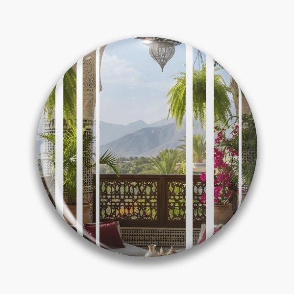 Item preview, Islamic Art Meets Natural Landscape designed and sold by Traditional-Edition.