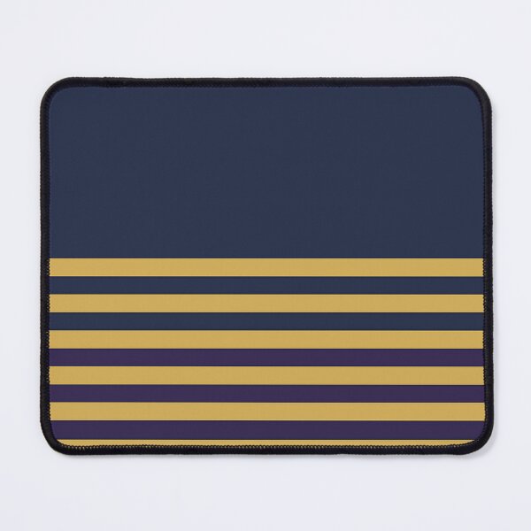 Item preview, NAVY BLUE and GOLD and NAVY HALF BLOCK STRIPES designed and sold by RachelMacht.