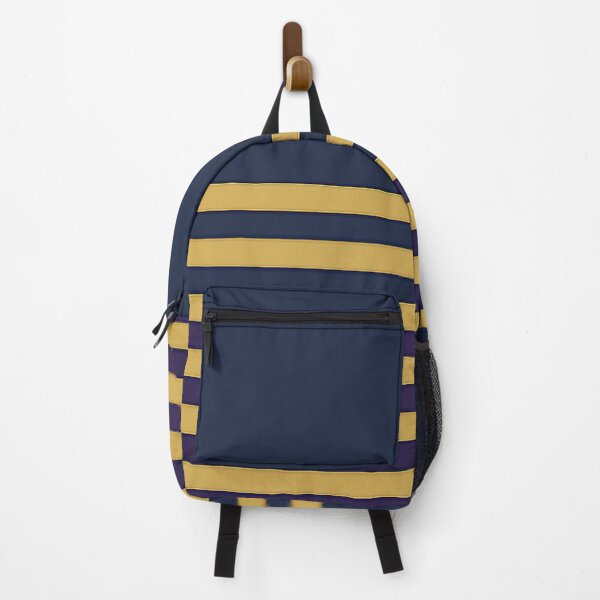 Item preview, NAVY BLUE and GOLD and NAVY HALF BLOCK STRIPES designed and sold by RachelMacht.