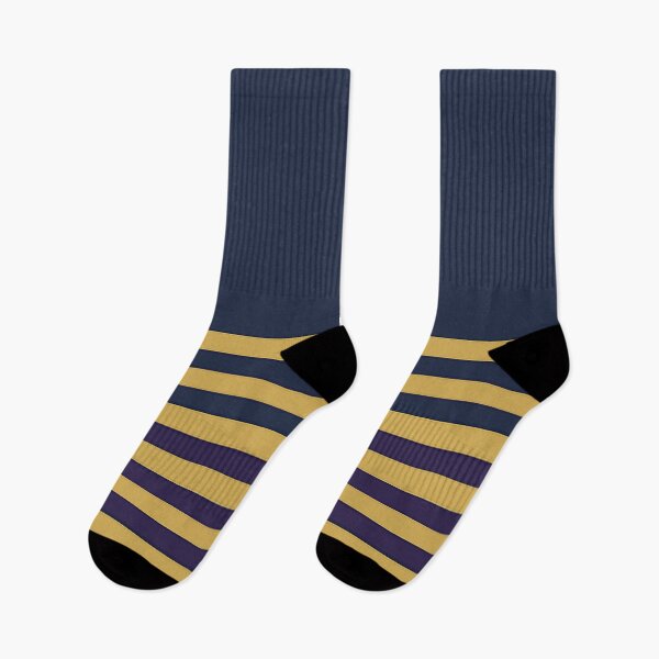 Item preview, NAVY BLUE and GOLD and NAVY HALF BLOCK STRIPES designed and sold by RachelMacht.