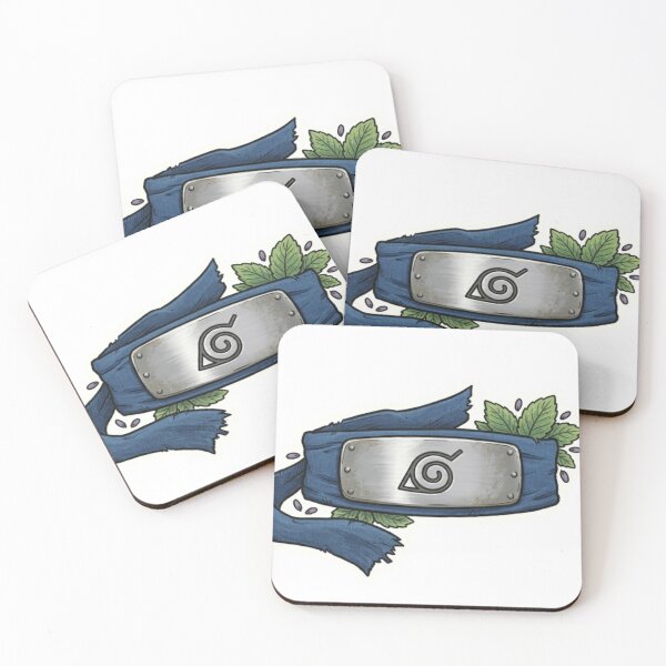 Item preview, Ninja Konoha Headband - Nature & Aesthetic Kawaii Style - by AMJ designed and sold by AMJ-Studio.
