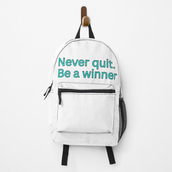 Item preview, Never quit. Be a winner designed and sold by HustlersShop77.