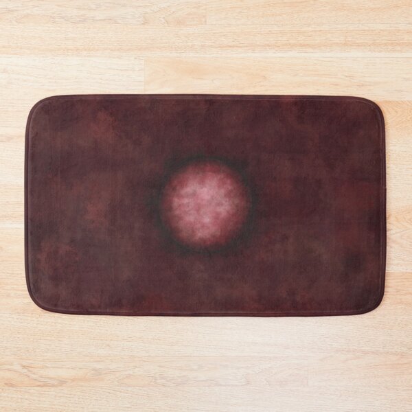 Item preview, Planet in the center of a burgundy cloud background designed and sold by Cherevan.
