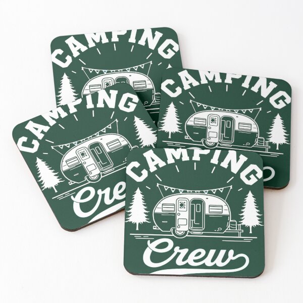 Item preview, Camping Crew Retro Vintage Caravan designed and sold by PACS0011.