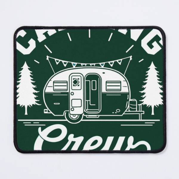 Item preview, Camping Crew Retro Vintage Caravan designed and sold by PACS0011.